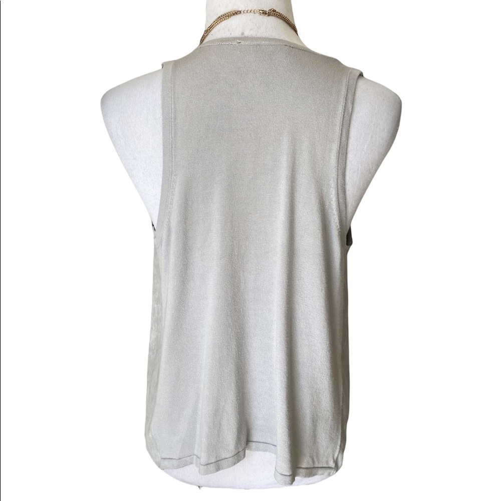 INC Faux Suede Vest - Picture 3 of 9